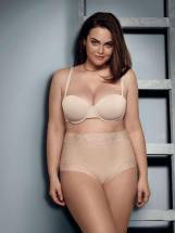 Трусики-слипы с высокой линией талии Soft lace Janira