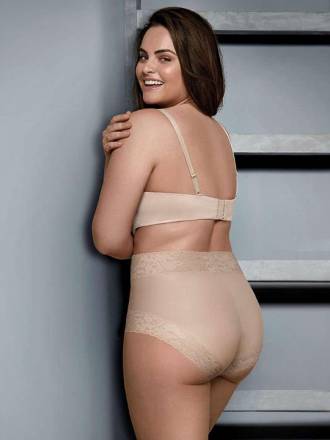 Трусики-слипы с высокой линией талии Soft lace Janira