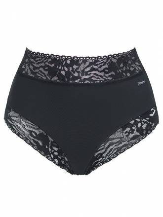 Трусики-слипы с высокой линией талии Soft lace Janira