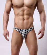 Сексуальные клетчатые трусы-бразилиана Romeo Rossi