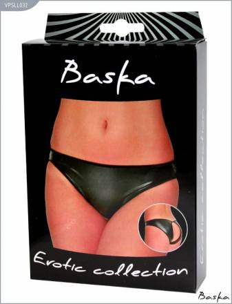 Контактные трусики-слипы из материала с wet-эффектом Ванильный рай