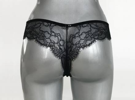 Роскошный комплект белья из сатина и кружева Lormar