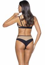 Трусики-бразилиана Leah сложного кроя Novika