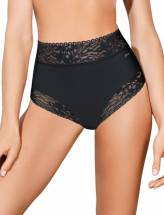 Высокие трусики-слипы с кружевной отделкой Soft lace Janira