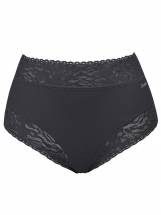 Высокие трусики-слипы с кружевной отделкой Soft lace Janira