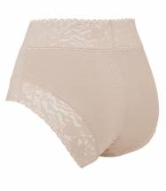 Высокие трусики-слипы с кружевной отделкой Soft lace Janira