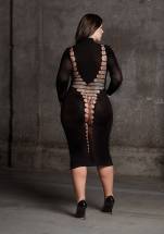 Облегающее длинное платье Carme с пикантной спинкой Shots Media BV