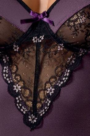 Корсет с кружевными вставками и рюшей по низу Irma corset Casmir