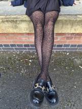 Женственные колготки с леопардовым принтом Pretty Polly