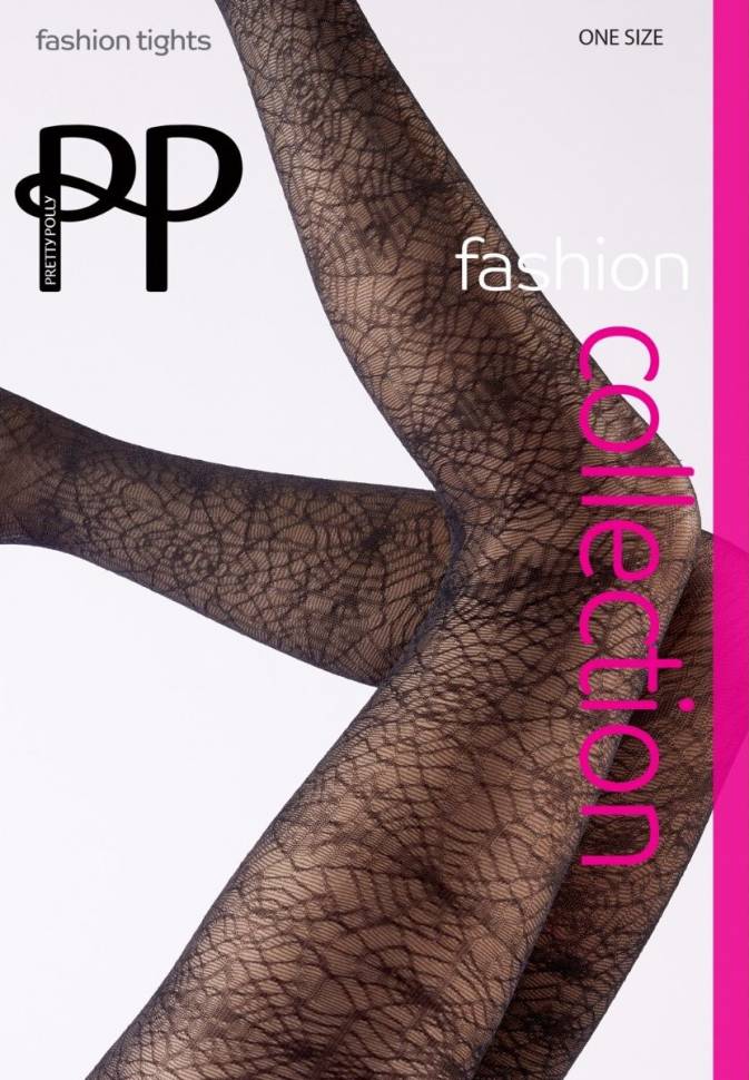 Стильные колготки с рисунком в виде сети паука Pretty Polly