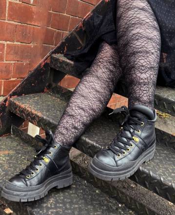 Стильные колготки с рисунком в виде сети паука Pretty Polly