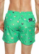 Мужские пляжные шорты с принтом в виде суши Jolidon