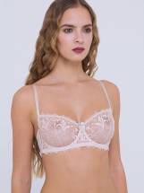 Бюстгальтер с мягкой полупрозрачной чашкой Lengy