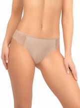 Трусики-бразилиана из кружева и микрофибры Amoret