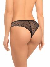 Трусики-бразилиана из кружева и микрофибры Amoret