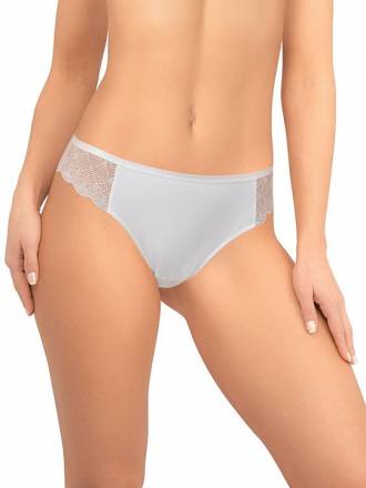 Трусики-бразилиана из кружева и микрофибры Amoret