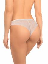 Трусики-бразилиана из кружева и микрофибры Amoret