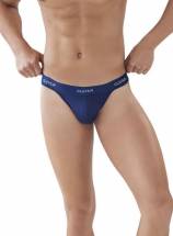 Темно-синие мужские трусы-тонги Venture Thong Clever Masculine Underwear