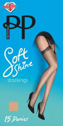 Классические чулки под пояс Everyday Plus Pretty Polly