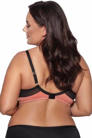 Бюстгальтер с мягкими чашками и тигриным принтом AVA