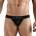 Черные перфорированные трусы-джоки Clever Ambar Jockstrap Clever Masculine Underwear