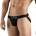 Черные перфорированные трусы-джоки Clever Ambar Jockstrap Clever Masculine Underwear