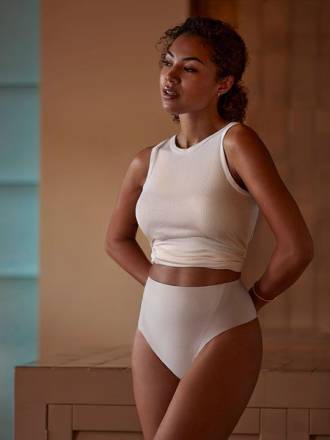 Высокие утягивающие трусики-танга Perfect Curves Janira