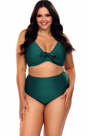 Раздельный купальник plus size: мягкий лиф и трусики-слипы Lorin