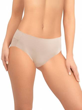 Высокие трусики-слипы с полупрозрачной задней частью в полоску Amoret