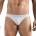 Белые перфорированные трусы-тонги Clever Ambar Thong Clever Masculine Underwear