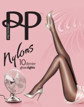 Нейлоновые блестящие колготки Pretty Polly
