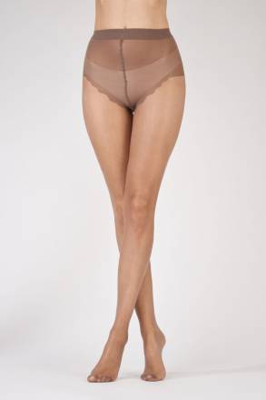 Нейлоновые блестящие колготки Pretty Polly