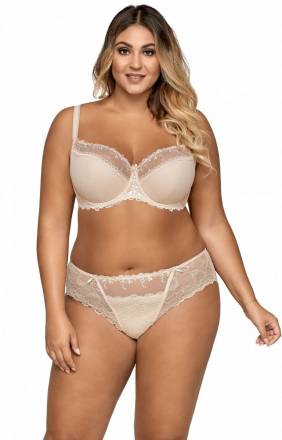 Бюстгальтер с полусшивными чашками с изысканным кружевом AVA