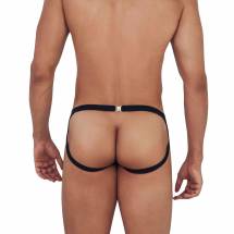 Черные мужские трусы-джоки Misty Jockstrap Clever Masculine Underwear