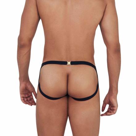 Черные мужские трусы-джоки Misty Jockstrap Clever Masculine Underwear