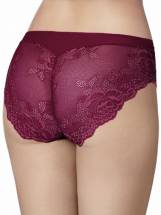 Трусы-слипы из эластичной микрофибры и кружева Greta Janira