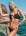 Сексуальный купальник с цепочками Irina Jolidon