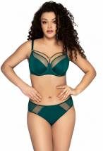 Бюстгальтер на косточках с вставками из сетки AVA