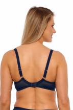 Темно-синий бюстгальтер Sonia с чашками на тонком поролоне Gaia