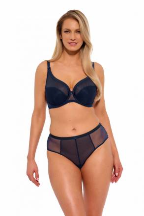 Темно-синий бюстгальтер Sonia с чашками на тонком поролоне Gaia