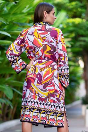 Яркое платье-рубашка Bahama Mia&amp;Mia