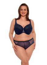 Темно-синие трусики-слипы Sonia Gaia