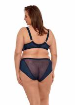 Темно-синие трусики-слипы Sonia Gaia