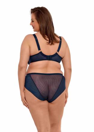 Темно-синие трусики-слипы Sonia Gaia