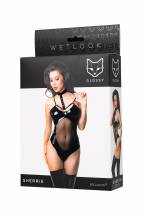 Боди Glossy Sherrie из wetlook-материала Erolanta