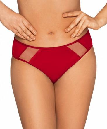 Трусики-слипы со вставками из сетки AVA