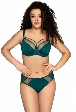 Трусики-слипы со вставками из сетки AVA