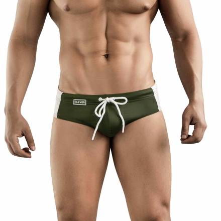 Зеленые мужские плавки Valencia Swimsuit Brief Clever Masculine Underwear