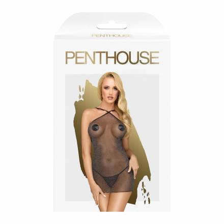 Мини-платье с легким блеском Bombshell Penthouse