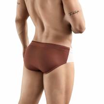 Коричневые мужские плавки Valencia Swimsuit Brief Clever Masculine Underwear